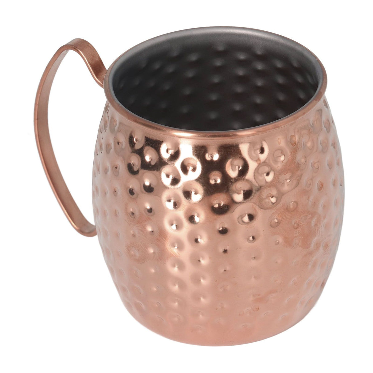 Moscow Mule Mug Exquisite 304 Stainless Steel 500ml Large Capacity Cocktail Mug for Bars Hotels Restaurants Rose Gold