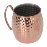 Moscow Mule Mug Exquisite 304 Stainless Steel 500ml Large Capacity Cocktail Mug for Bars Hotels Restaurants Rose Gold