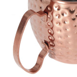 Moscow Mule Mug Exquisite 304 Stainless Steel 500ml Large Capacity Cocktail Mug for Bars Hotels Restaurants Rose Gold