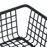 Fryer Basket Food Grade Stainless Steel French Fry Holder Frying Strainer with Handle for Restaurant Home Short Rectangle - Extra Image