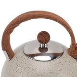 Whistling Kettle 2.5L Capacity Stainless Steel Stovetop Teapot for Water Boiling Beige - Extra Image
