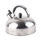 3L Stainless Steel Whistling Tea Kettle Fast Heating One Touch Buttons Whistling Kettle with Insulated Handle for Home - Front View