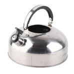 3L Stainless Steel Whistling Tea Kettle Fast Heating One Touch Buttons Whistling Kettle with Insulated Handle for Home