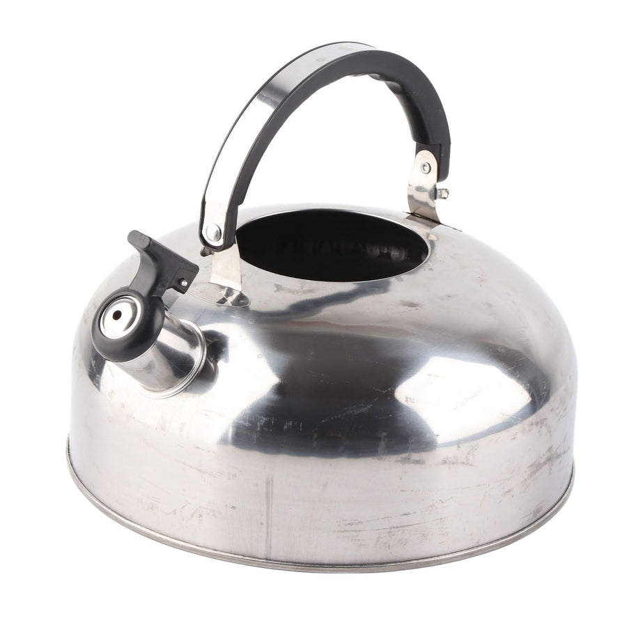 3L Stainless Steel Whistling Tea Kettle Fast Heating One Touch Buttons Whistling Kettle with Insulated Handle for Home