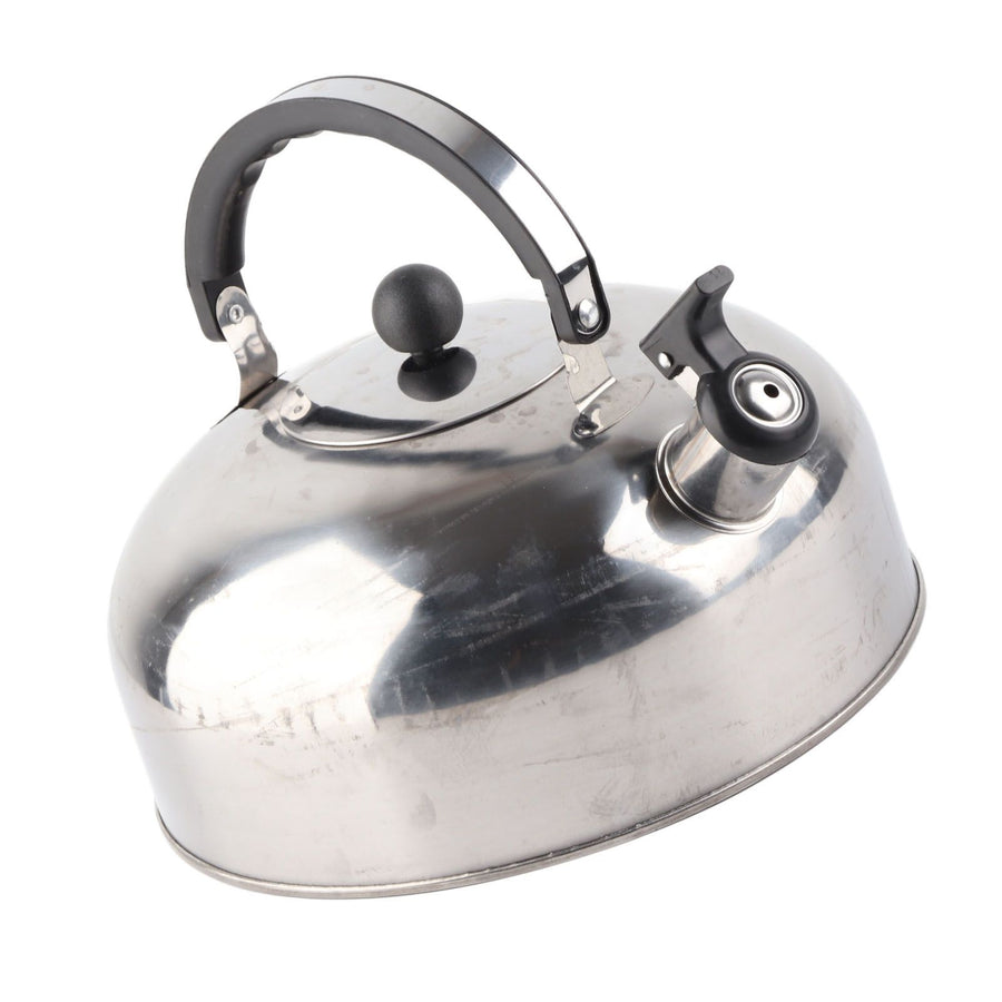 3L Stainless Steel Whistling Tea Kettle Fast Heating One Touch Buttons Whistling Kettle with Insulated Handle for Home