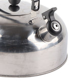 3L Stainless Steel Whistling Tea Kettle Fast Heating One Touch Buttons Whistling Kettle with Insulated Handle for Home