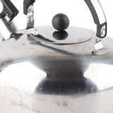 3L Stainless Steel Whistling Tea Kettle Fast Heating One Touch Buttons Whistling Kettle with Insulated Handle for Home