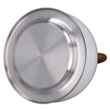 Whistling Kettle 2.5L Capacity White 304 Stainless Steel Fast Heating Ergonomic Handle Home Whistling Kettle - Extra Image