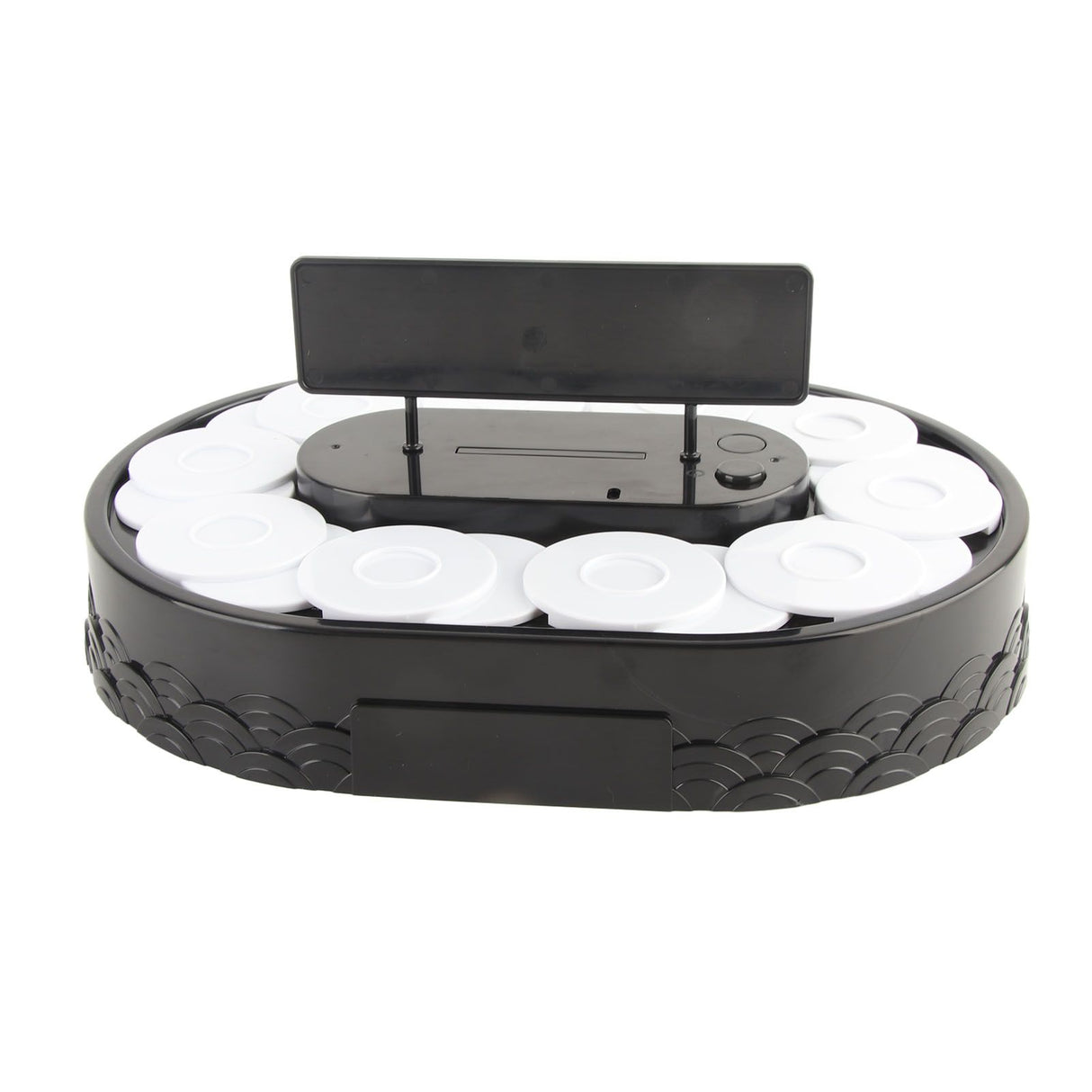 Rotary Sushi Machine Automatic Rotating Table Display Stand Swing Tray Turntable for Sushi Dessert Cupcake Sushi