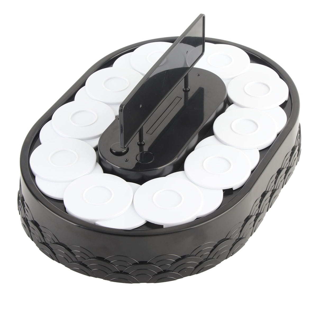 Rotary Sushi Machine Automatic Rotating Table Display Stand Swing Tray Turntable for Sushi Dessert Cupcake Sushi