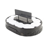 Rotary Sushi Machine Automatic Rotating Table Display Stand Swing Tray Turntable for Sushi Dessert Cupcake Sushi - Rear View