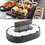 Rotary Sushi Machine Automatic Rotating Table Display Stand Swing Tray Turntable for Sushi Dessert Cupcake Sushi