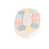 Rotary Sushi Machine Automatic Rotating Table Display Stand Swing Tray Turntable for Sushi Dessert Cupcake Dessert - Top-Down View
