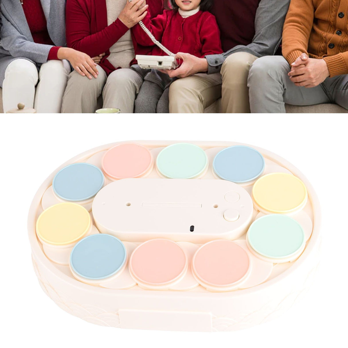 Rotary Sushi Machine Automatic Rotating Table Display Stand Swing Tray Turntable for Sushi Dessert Cupcake Dessert
