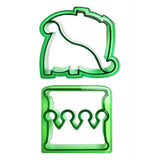 25Pcs Sandwich Cutters Set Safe Sandwiches Fruit Cookie Cutters for DIY Baking Kit - Low Angle