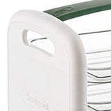 Four Layers Dish Preparation Plate Drawer Design Plastic Vegetable Preparation Rack Kitchen Storage Rack Green