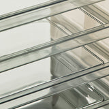 Four Layers Dish Preparation Plate Drawer Design Plastic Vegetable Preparation Rack Kitchen Storage Rack Green