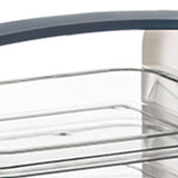 Four Layers Dish Preparation Plate Drawer Design Plastic Vegetable Preparation Rack Kitchen Storage Rack Blue
