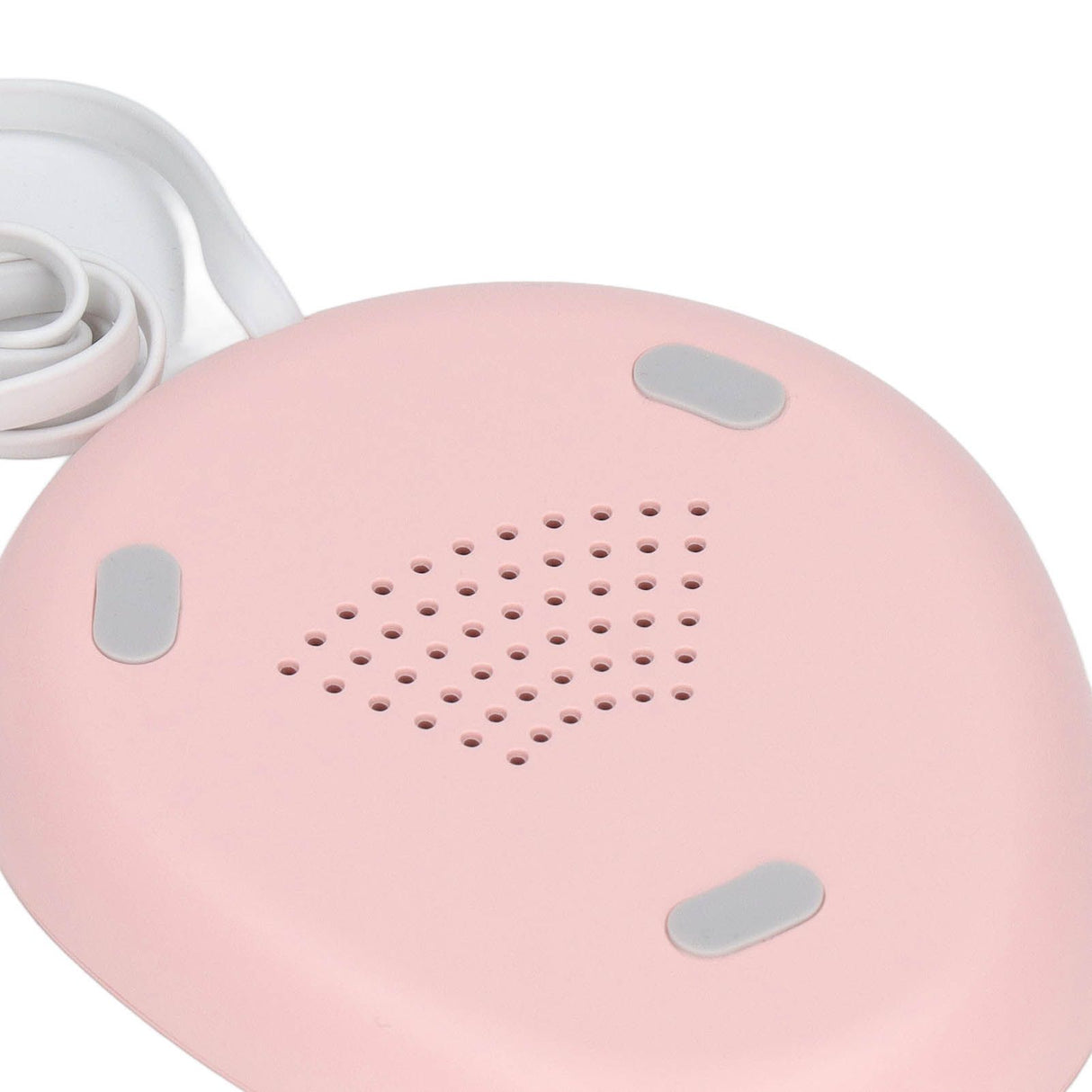 USB Mug Warmer Constant Temp Waterproof Adjustable Electric Beverage Heating Plate for Ceramic Coffee Cups Pink White