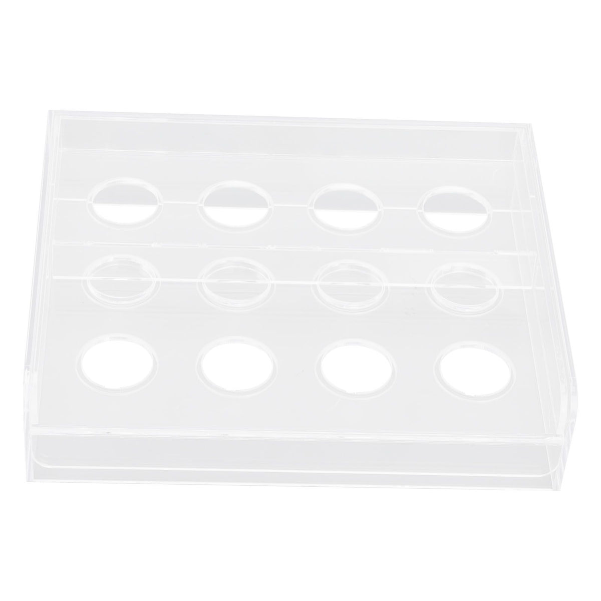 12 Holes Manual Coffee Capsules Filling Board Reusable Coffee Capsule Holder Rack with Coffee Tamper