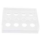 12 Holes Manual Coffee Capsules Filling Board Reusable Coffee Capsule Holder Rack with Coffee Tamper