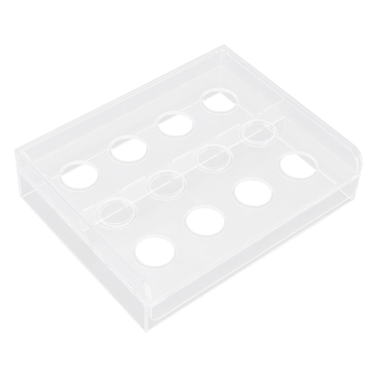 12 Holes Manual Coffee Capsules Filling Board Reusable Coffee Capsule Holder Rack with Coffee Tamper