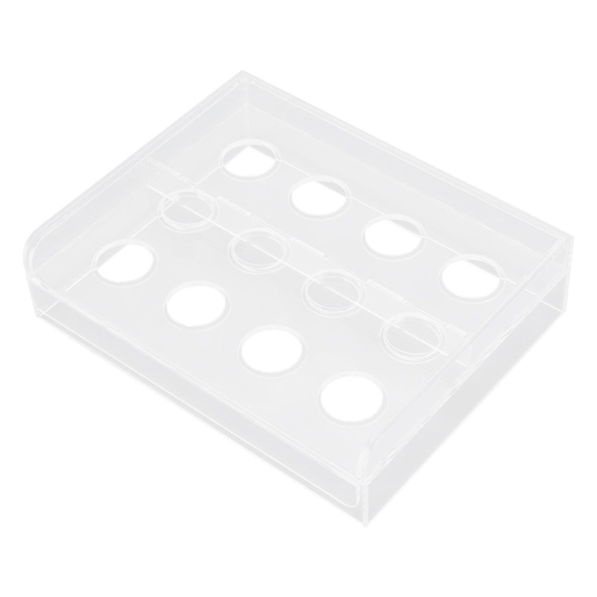 12 Holes Manual Coffee Capsules Filling Board Reusable Coffee Capsule Holder Rack with Coffee Tamper