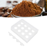 12 Holes Manual Coffee Capsules Filling Board Reusable Coffee Capsule Holder Rack with Coffee Tamper - Extra Image