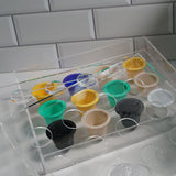 12 Holes Manual Coffee Capsules Filling Board Reusable Coffee Capsule Holder Rack with Coffee Tamper - Extra Image