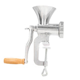Multifunctional Meat Grinder Aluminum Alloy Manual Household Kitchenware Mixer for Sausage Filling - 45-Degree Angle