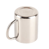 Stainless Steel Coffee Mug Minimalist Fashionable Large Capacity Coffee Cup with Lid for Home 400ml