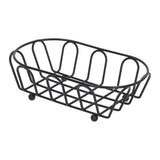 Stainless Steel French Fry Holder Food Grade Safe Fashionable Fries Basket for Snacks Baked Food - Front View