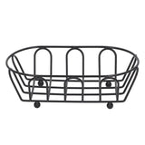 Stainless Steel French Fry Holder Food Grade Safe Fashionable Fries Basket for Snacks Baked Food - Side View