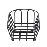 Stainless Steel French Fry Holder Food Grade Safe Fashionable Fries Basket for Snacks Baked Food - Top-Down View