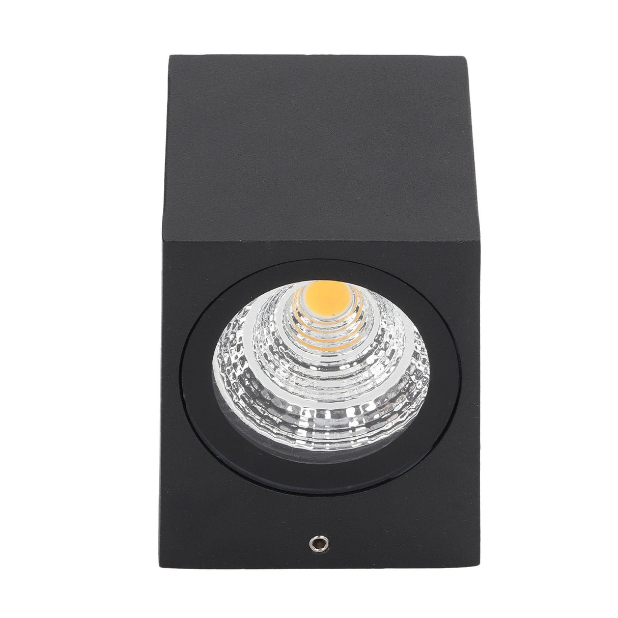5W Outdoor LED Wall Lamp Light Aluminum Waterproof 85‑265V for Hallway Patio Porch Exterior Light Fixtures 8x7.5x6.5cm Warm Light