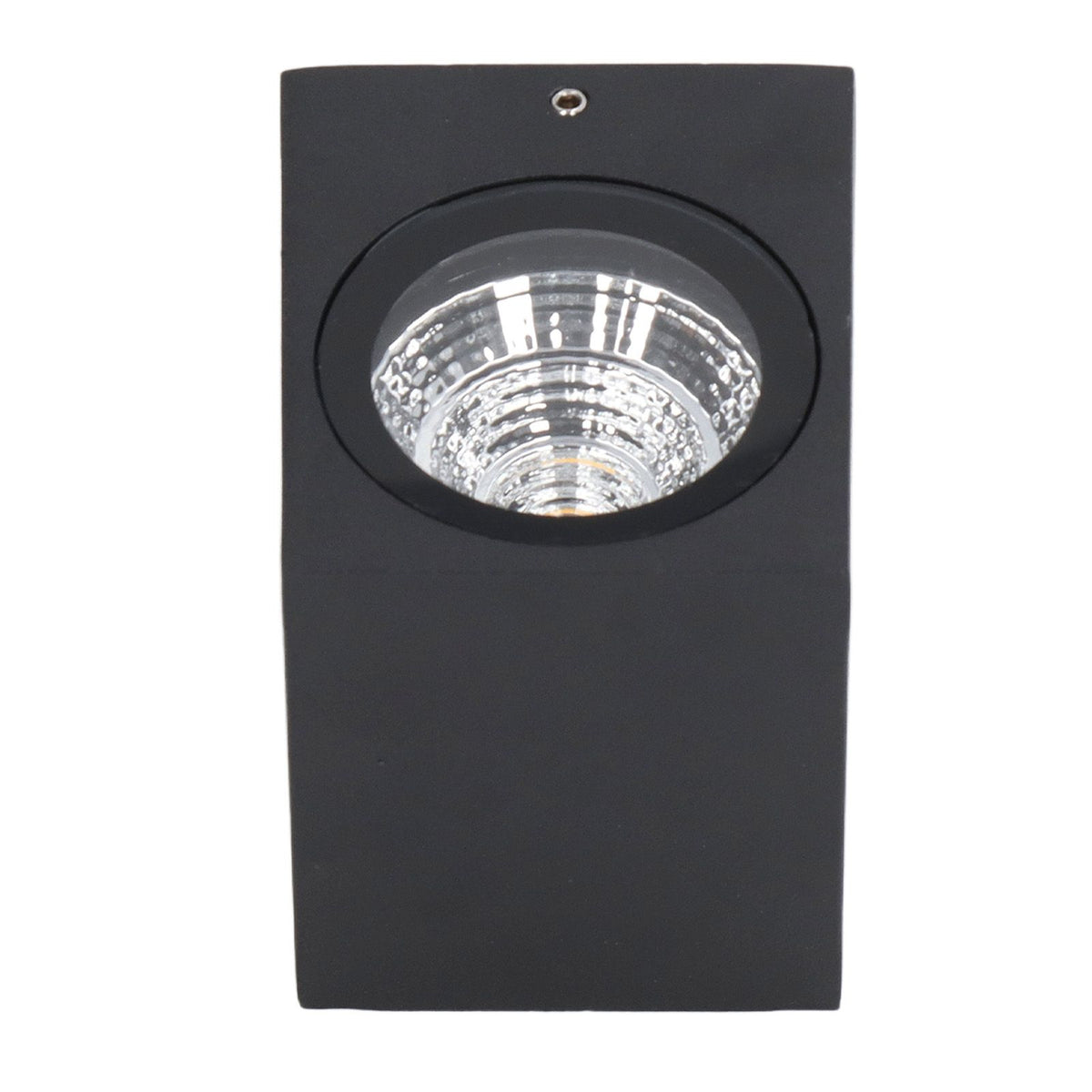 5W Outdoor LED Wall Lamp Light Aluminum Waterproof 85‑265V for Hallway Patio Porch Exterior Light Fixtures 8x7.5x6.5cm Warm Light