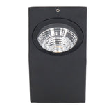 5W Outdoor LED Wall Lamp Light Aluminum Waterproof 85‑265V for Hallway Patio Porch Exterior Light Fixtures 8x7.5x6.5cm Warm Light - 45-Degree Angle
