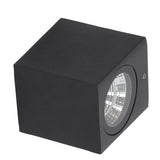 5W Outdoor LED Wall Lamp Light Aluminum Waterproof 85‑265V for Hallway Patio Porch Exterior Light Fixtures 8x7.5x6.5cm Warm Light - Rear View