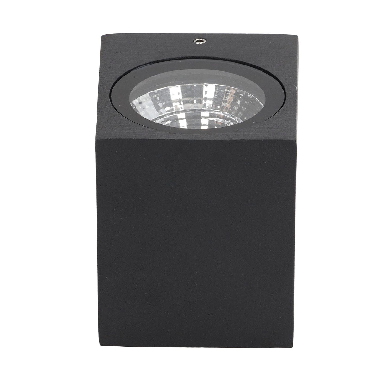 5W Outdoor LED Wall Lamp Light Aluminum Waterproof 85‑265V for Hallway Patio Porch Exterior Light Fixtures 8x7.5x6.5cm Warm Light