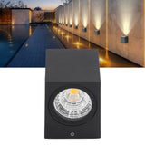 5W Outdoor LED Wall Lamp Light Aluminum Waterproof 85‑265V for Hallway Patio Porch Exterior Light Fixtures 8x7.5x6.5cm Warm Light - Extra Image