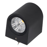 5W LED Wall Light Cylindrical Aluminum Case Lighting Lamp for Corridor Porch Aisle 85‑265V 3000K Warm Light
