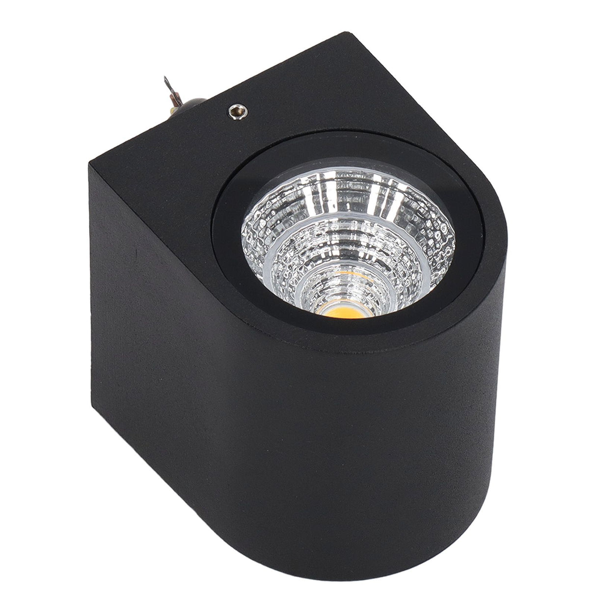 5W LED Wall Light Cylindrical Aluminum Case Lighting Lamp for Corridor Porch Aisle 85‑265V 3000K Warm Light