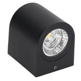 5W LED Wall Light Cylindrical Aluminum Case Lighting Lamp for Corridor Porch Aisle 85‑265V 3000K Warm Light