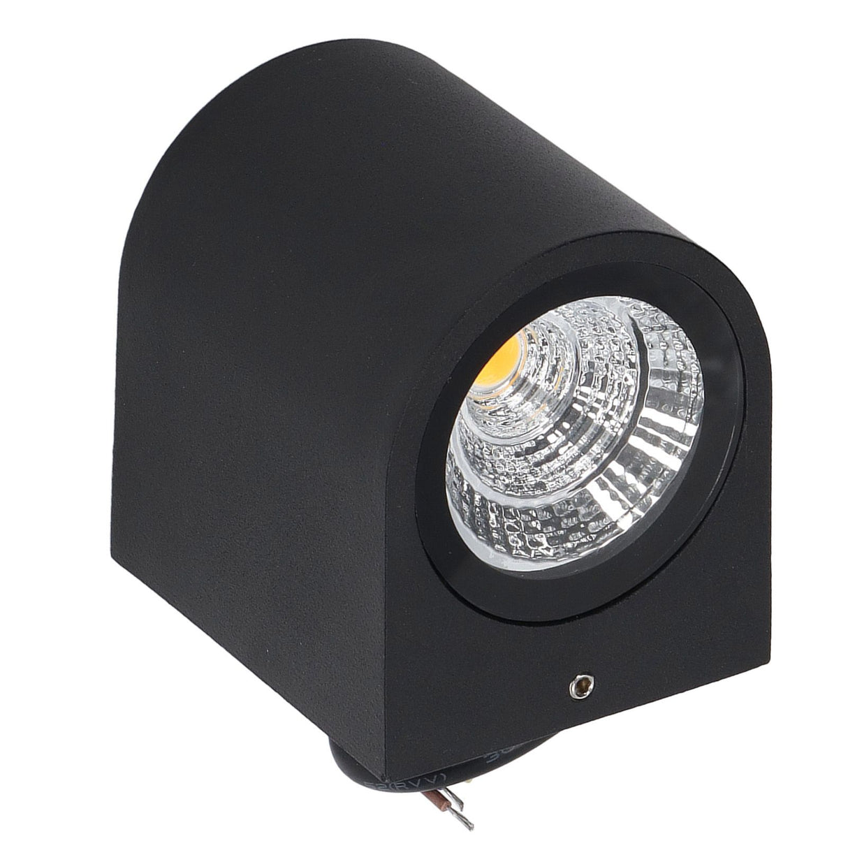 5W LED Wall Light Cylindrical Aluminum Case Lighting Lamp for Corridor Porch Aisle 85‑265V 3000K Warm Light