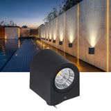5W LED Wall Light Cylindrical Aluminum Case Lighting Lamp for Corridor Porch Aisle 85‑265V 3000K Warm Light - Extra Image