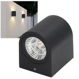 5W LED Wall Light Cylindrical Aluminum Case Lighting Lamp for Corridor Porch Aisle 85‑265V 3000K Warm Light - Extra Image
