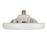 9.8in LED Ceiling Fan Light Quiet 3 Gears Ceiling Fan with E27 Lamp for Living Room 86‑265V White