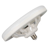 9.8in LED Ceiling Fan Light Quiet 3 Gears Ceiling Fan with E27 Lamp for Living Room 86‑265V White