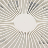 9.8in LED Ceiling Fan Light Quiet 3 Gears Ceiling Fan with E27 Lamp for Living Room 86‑265V White - Extra Image