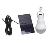 Portable Solar LED Light Bulb Rechargeable Solar Light Bulb for Outdoor Hiking Fishing Camping Tent - Front View